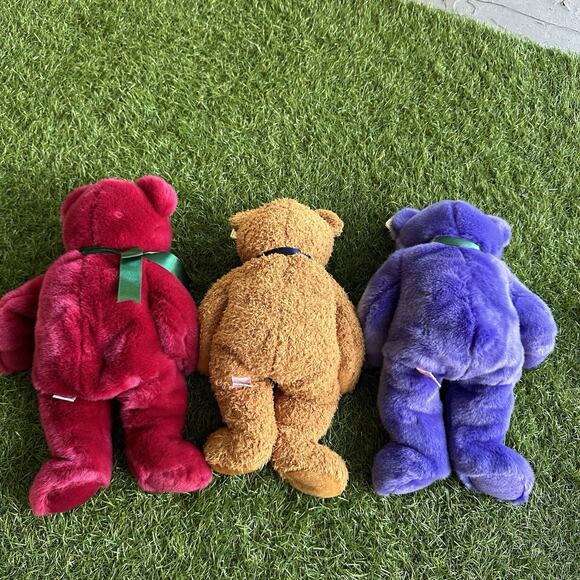 Ty Beanie Baby Buddy Plush Lot Of 6 Chubby 2 Fuzz‎ Cranberry Employee - Picture 13 of 16